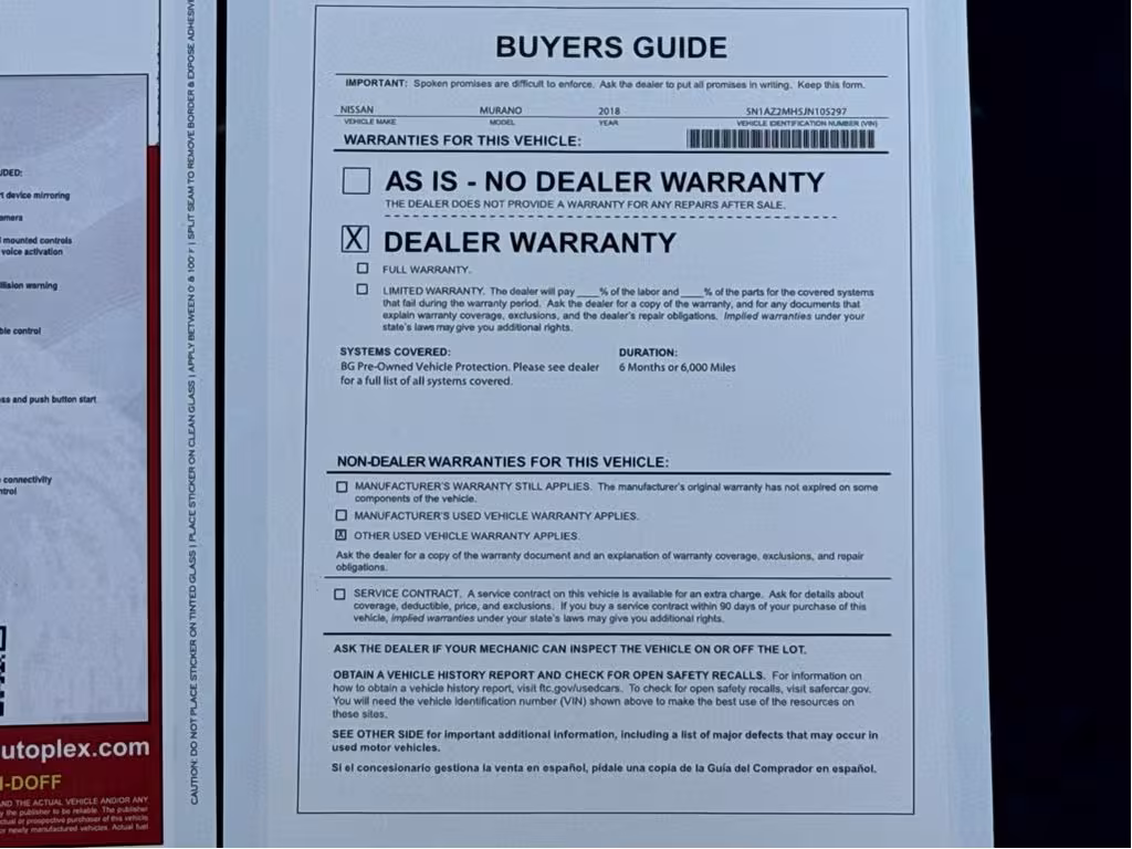 2018 Nissan Murano - 5N1AZ2MH5JN105297 - Image #26